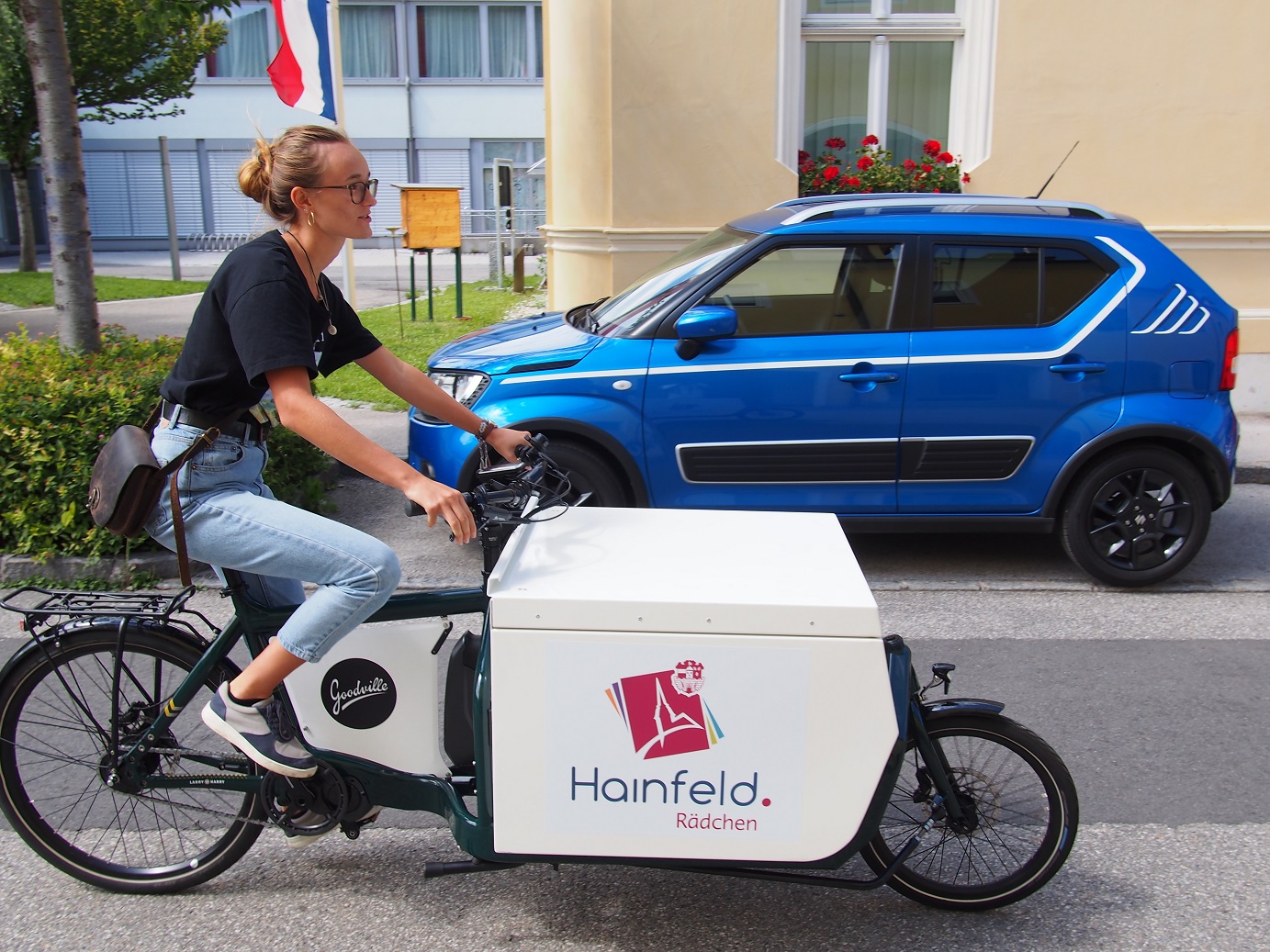 HAINFELDrädchen: ökologischer Einkaufs-, Zustell- Und Besorgungsservice Mit Dem Lastenrad!