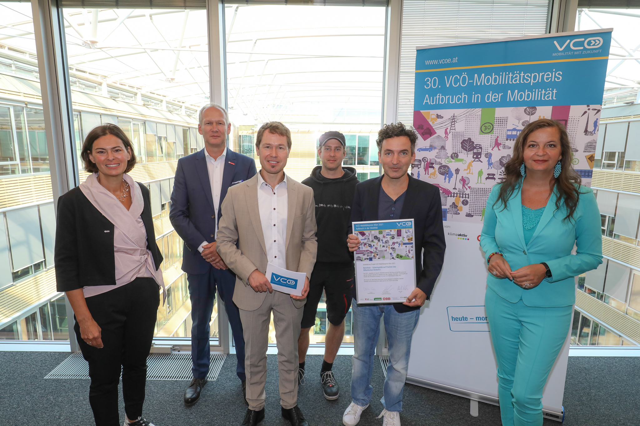 RemiHub Gewinnt Den VCÖ Mobilitätspreis 2021 Im Bundesland Wien