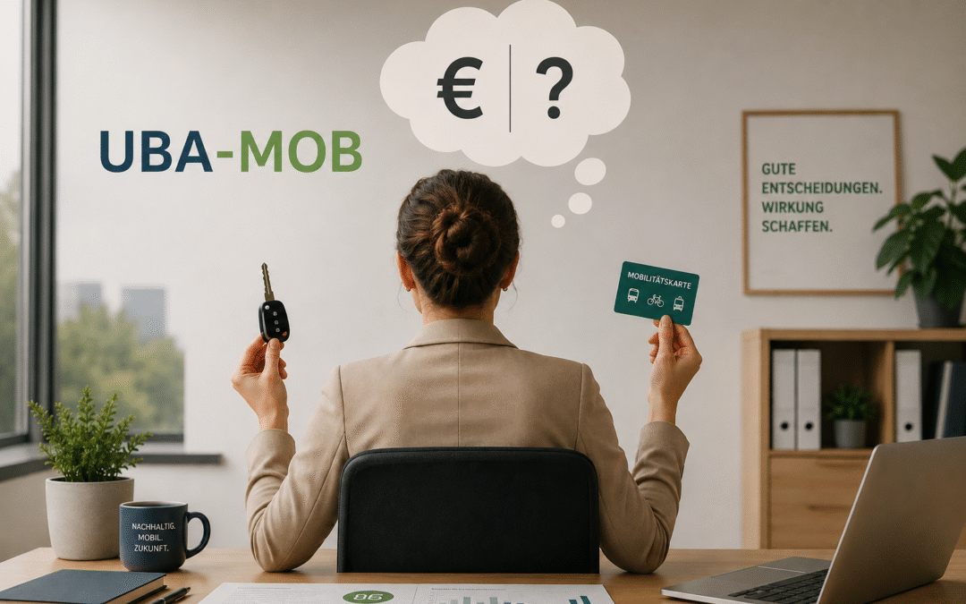 UBA-MOB: Was Unternehmen wirklich bereit sind, für ein Mobilitätsbudget zu zahlen