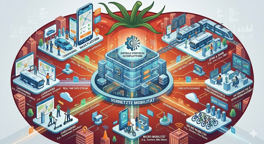 TOMATE prüft die TOMP-API für die Integration von Mobilitätsdiensten in multimodale Plattformen